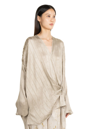 Silk Beige Shirt