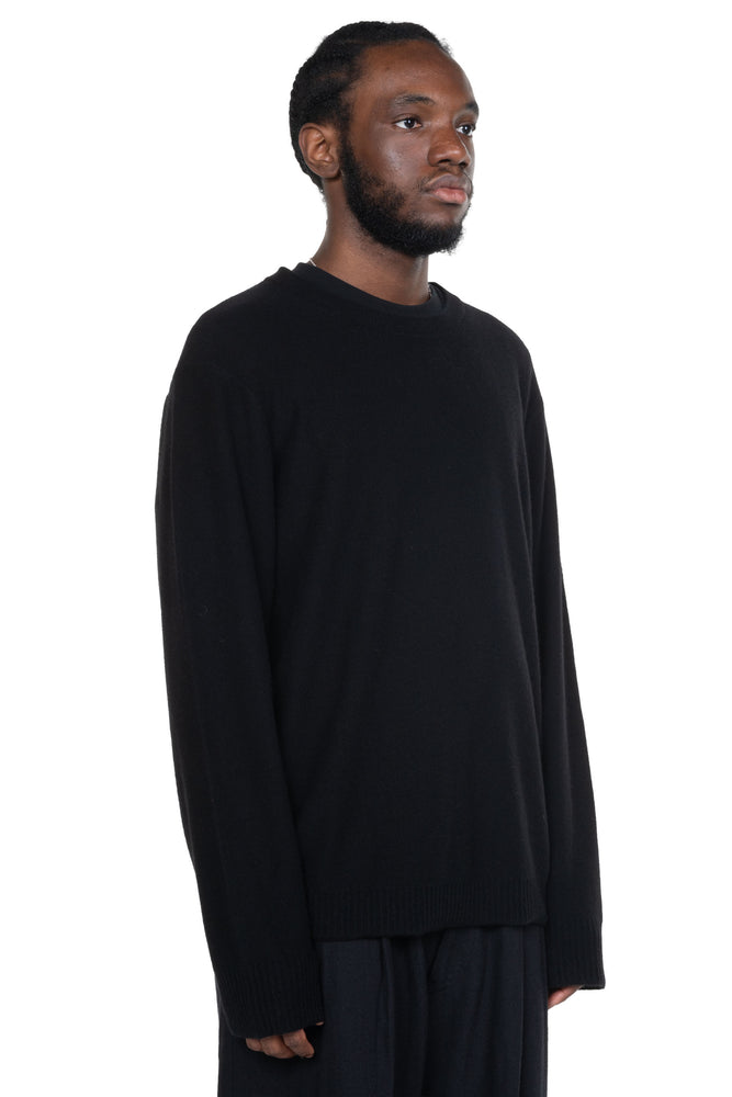 Small Statue Intarsia Sweater