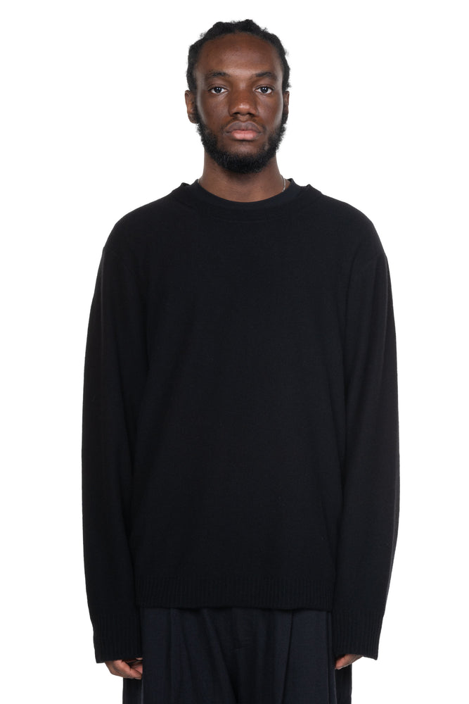 Small Statue Intarsia Sweater