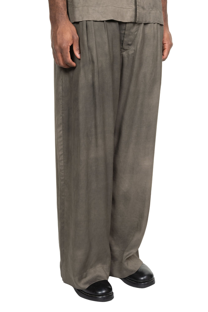 Straight Leg Wide Trousers