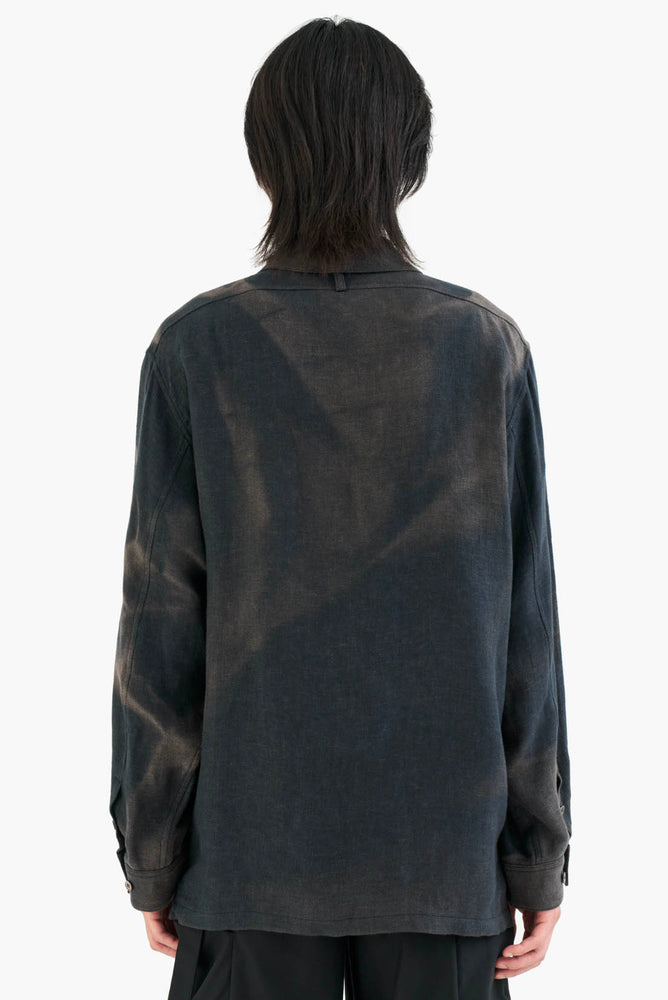 Sun-Bleached Front Pocket Shirt
