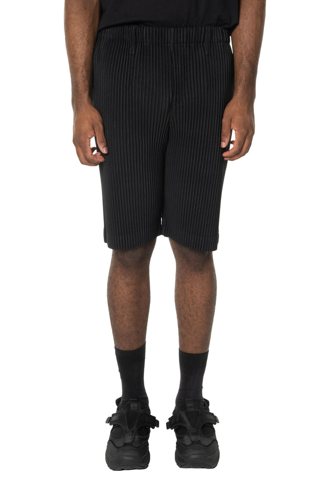 Tailored Pleats 2 Shorts Black