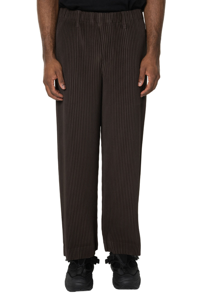 Tailored Pleats 2 Trousers Mud Brown