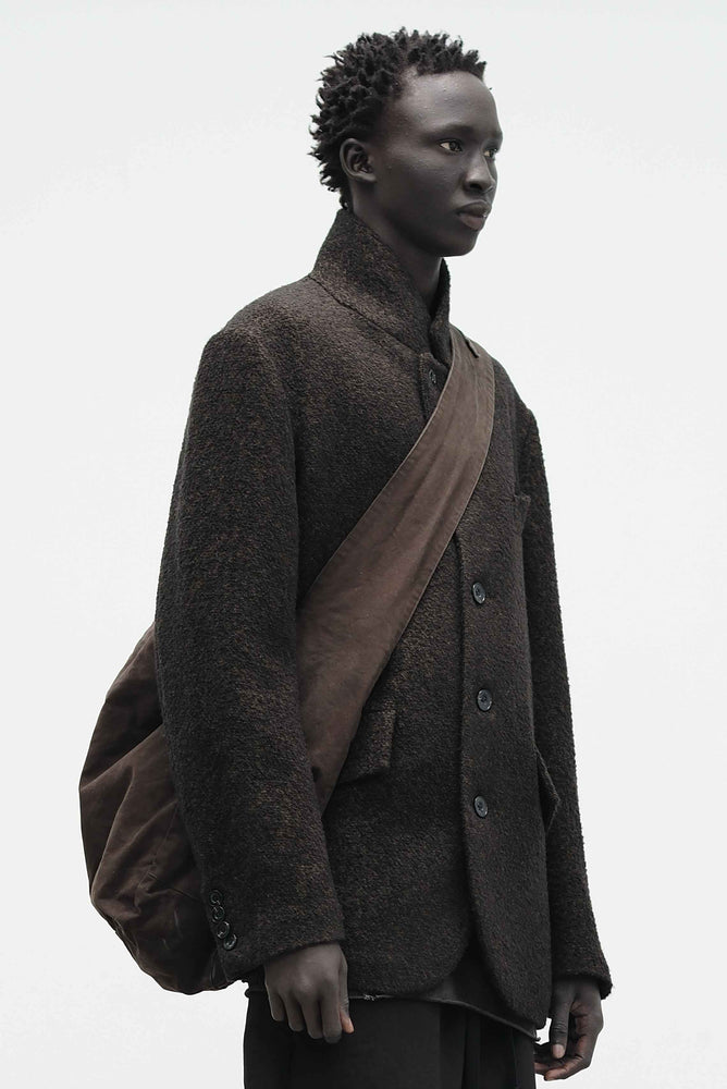 Two-Tone Jacket Dark Brown