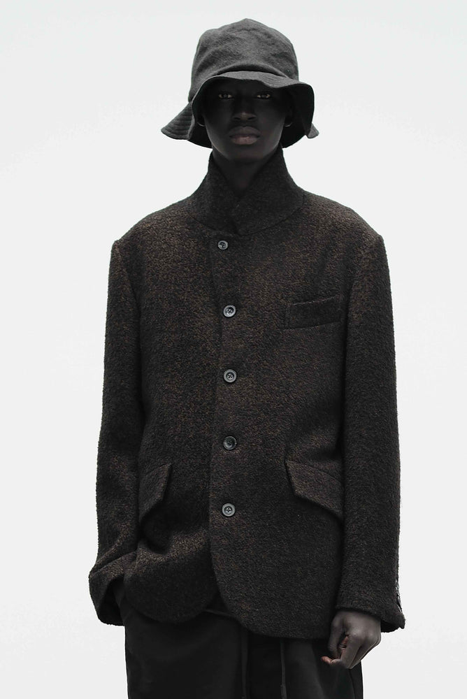 Two-Tone Jacket Dark Brown