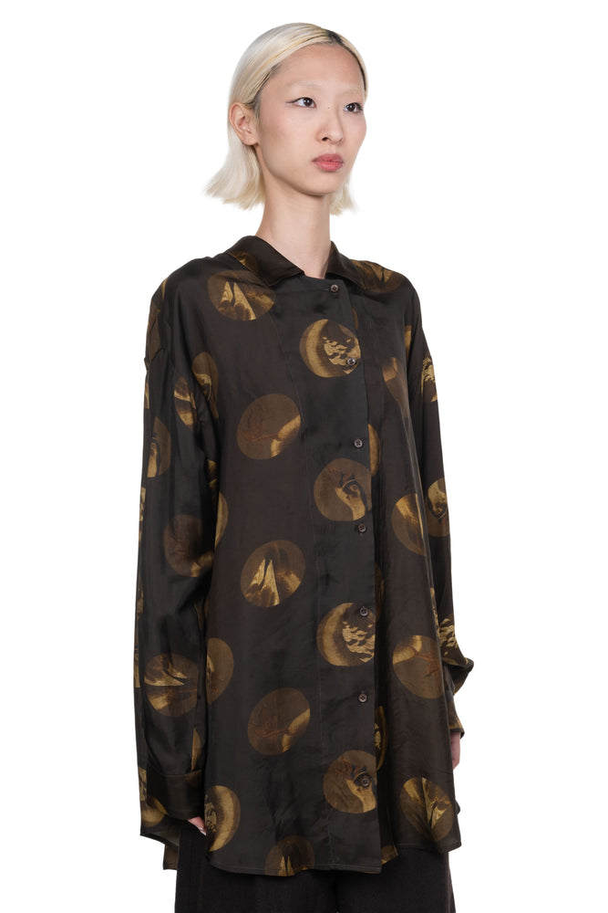 Tyesha Top Brown Tan