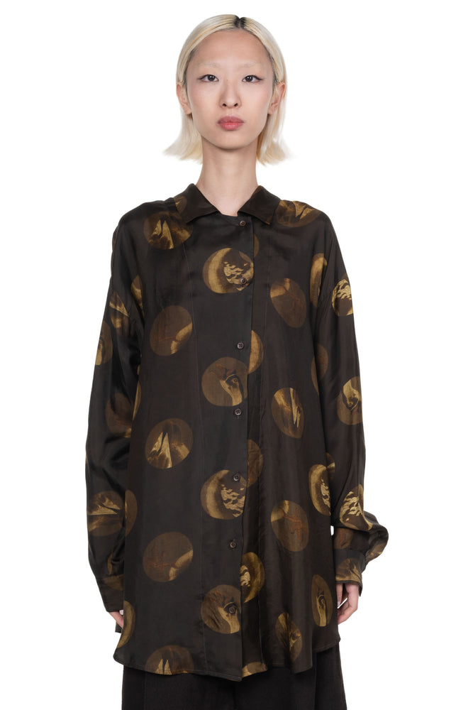 Tyesha Top Brown Tan