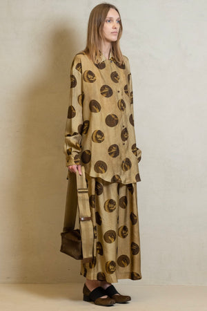 Tyesha Top Tan Brown