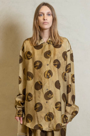 Tyesha Top Tan Brown