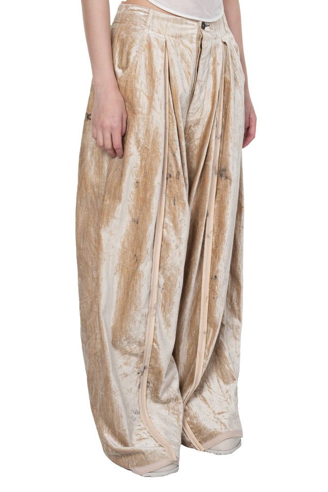 Velvet Dyed Trousers