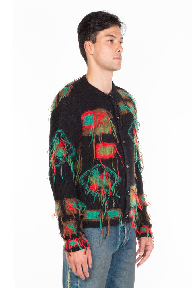 Village Intarsia Cardigan