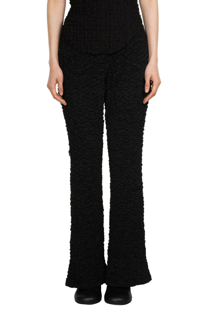 Wave Jersey Leggings Black