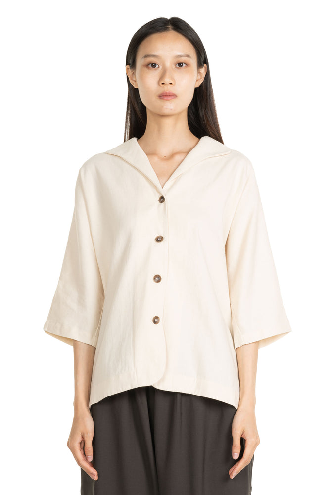 White Short Sleeves Shirt