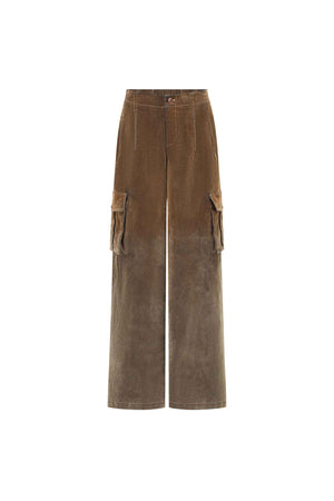 Wide-Leg Cargo Pants