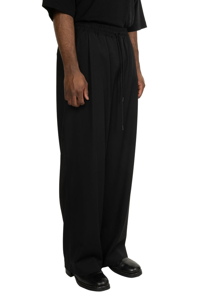 Wide-Leg Pants Black