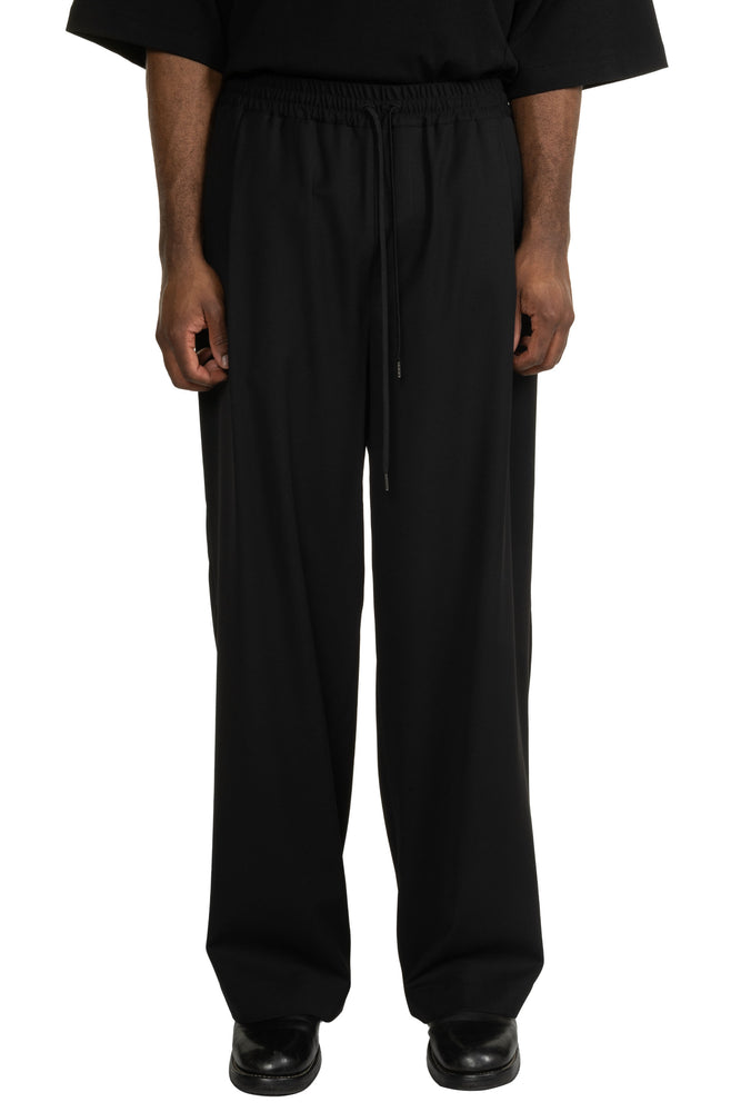 Wide-Leg Pants Black