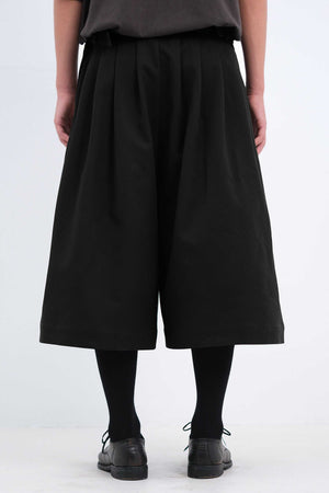 Wide Leg Short Black