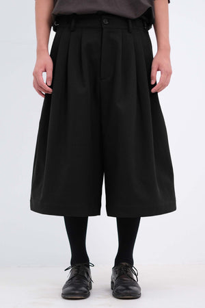 Wide Leg Short Black