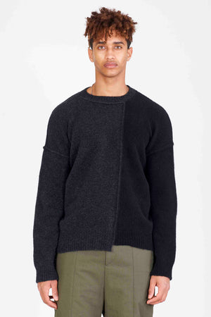 Yak Crewneck Sweater Graphite