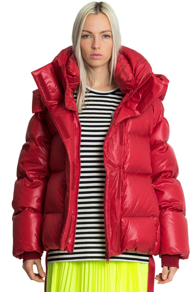 JuunJ Red Short Padded Jacket