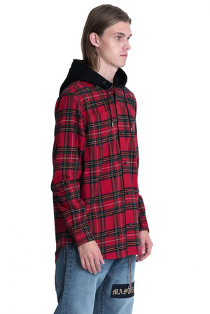 side Mastermind World Flannel Shirt 