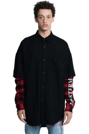 full Mastermind World Black and Red Shirt