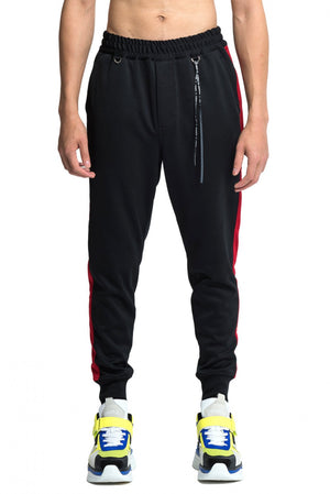 Mastermind World Mens Black Side Strip Track Pants