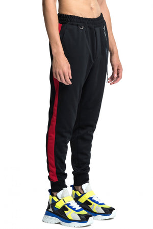 Mastermind World Mens Black Side Strip Track Pants