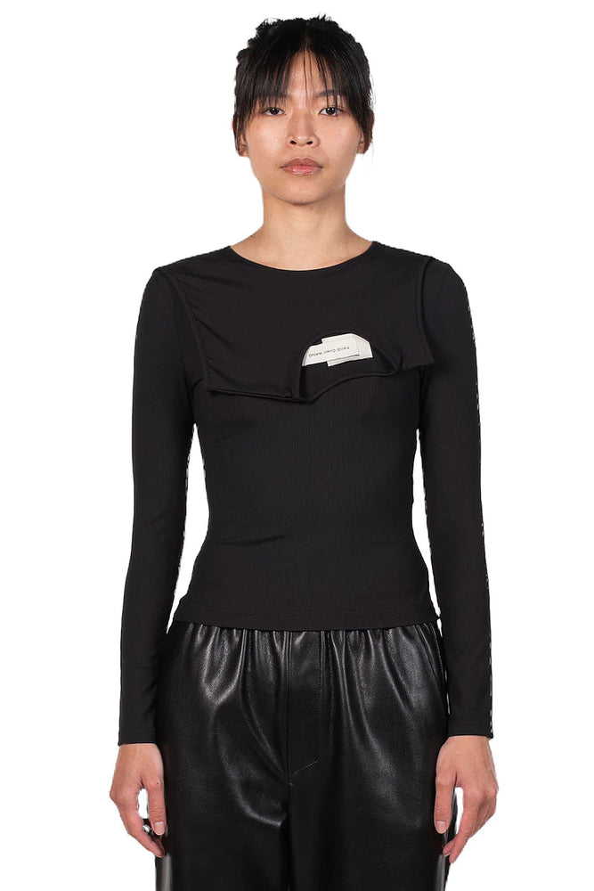 Feng Chen Wang 2 in 1 T-shirt Black