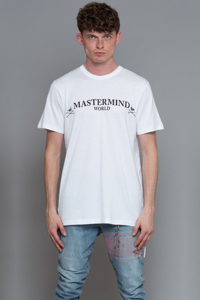 mastermind white skull t-shirt