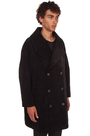 Andersson Bell Oversized Corduroy Double Breasted Coat