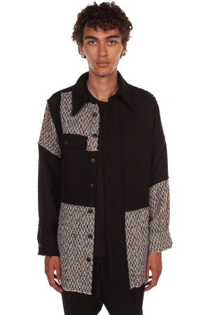 Andersson Bell Patchwork Oversized Shirt 