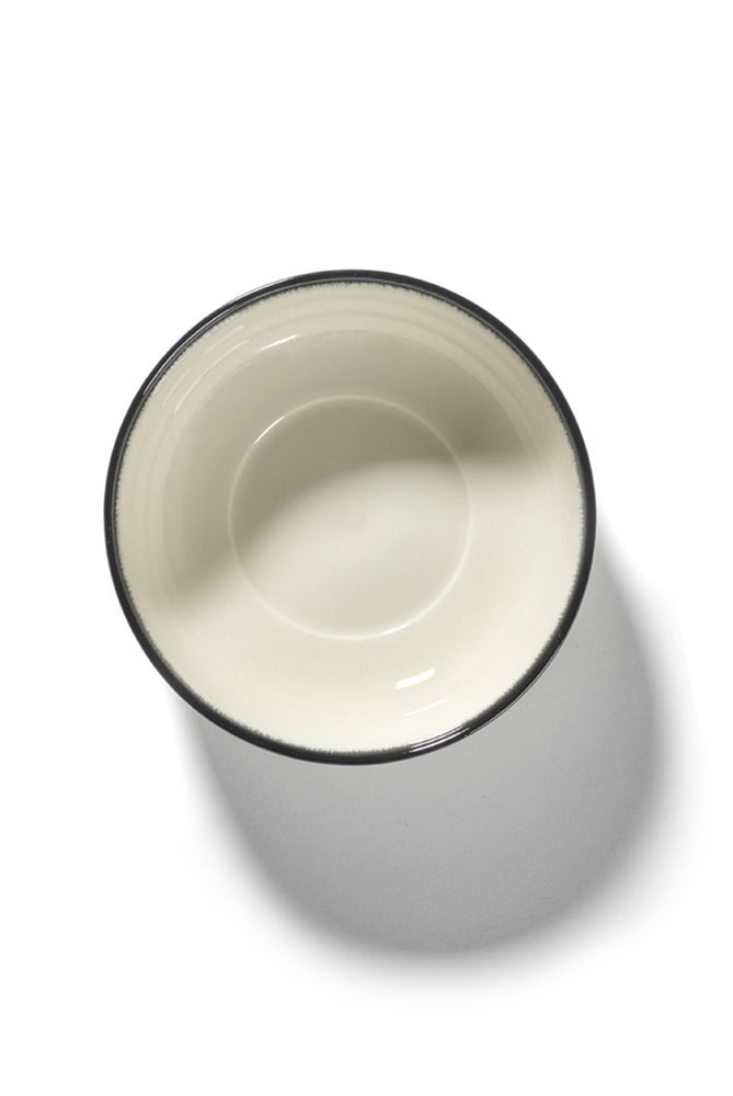 Ann serax High Plate DÉ 13cm Off-White Black Var A