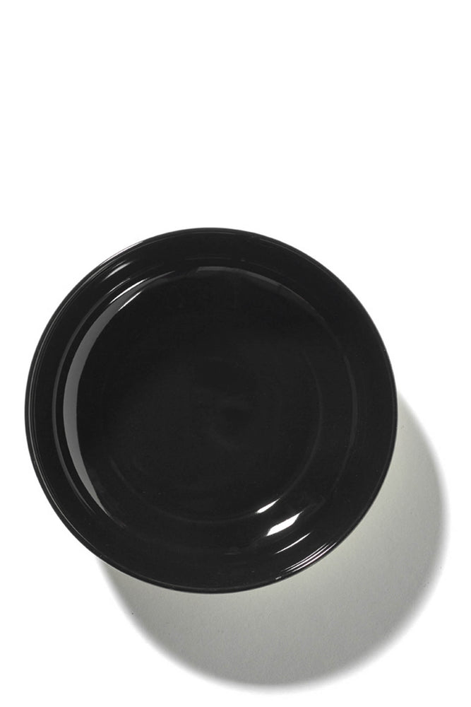 Ann Demeulemeester x Serax High Plate DÉ Off-White Black 