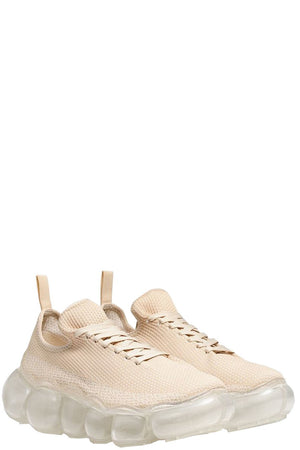 Grounds Jewelry Nude Clear Sneakers