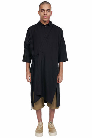 Jan-Jan Van Essche Black Kimono Robe