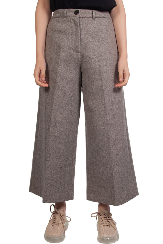 KinderSalmon Crop Structured Pants