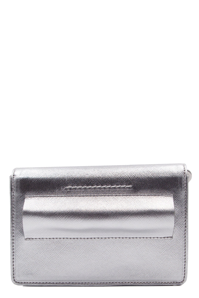 MM6 Maison Margiela Silver Envelope Bag