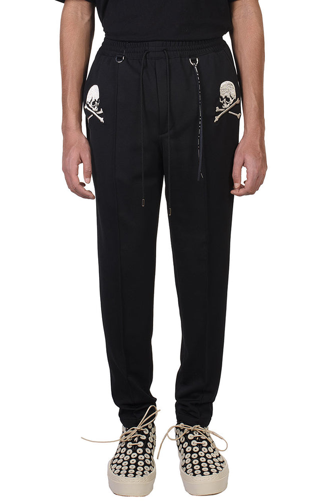 Mastermind JAPAN Embroidered Skull Pants