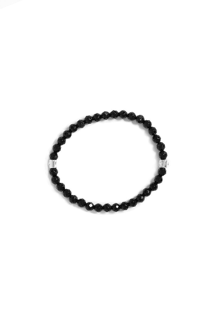 Mastermind World Black Onyx Beaded Bracelet