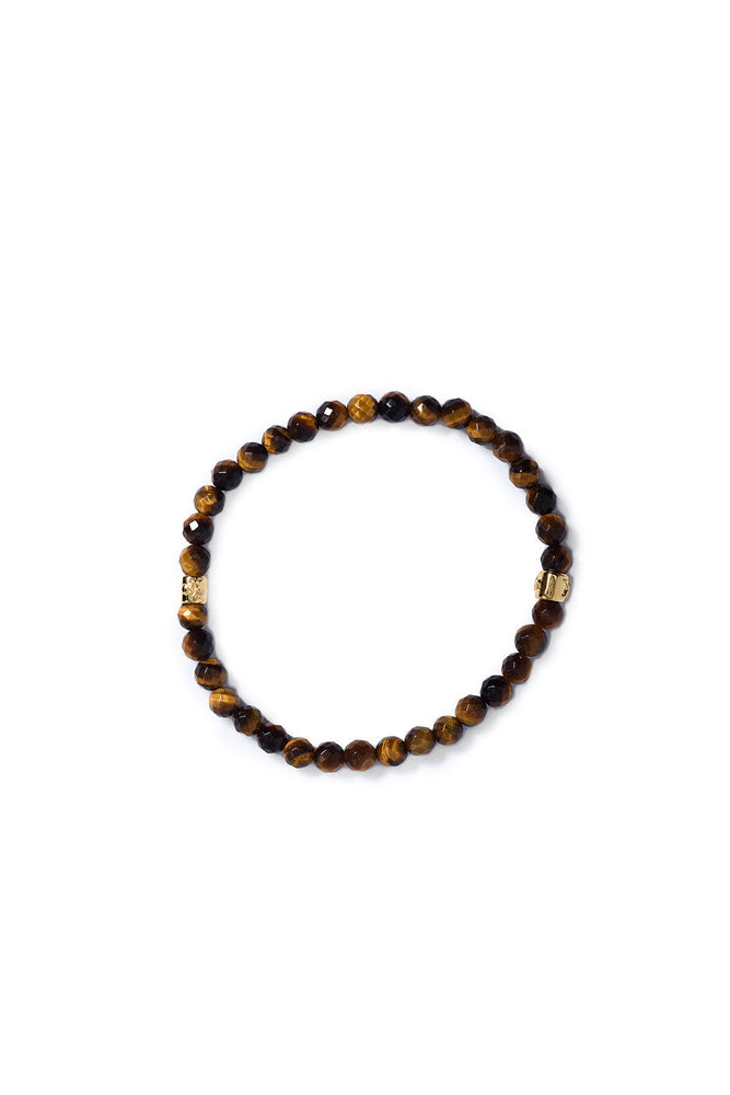 Mastermind World tiger eye beaded bracelet
