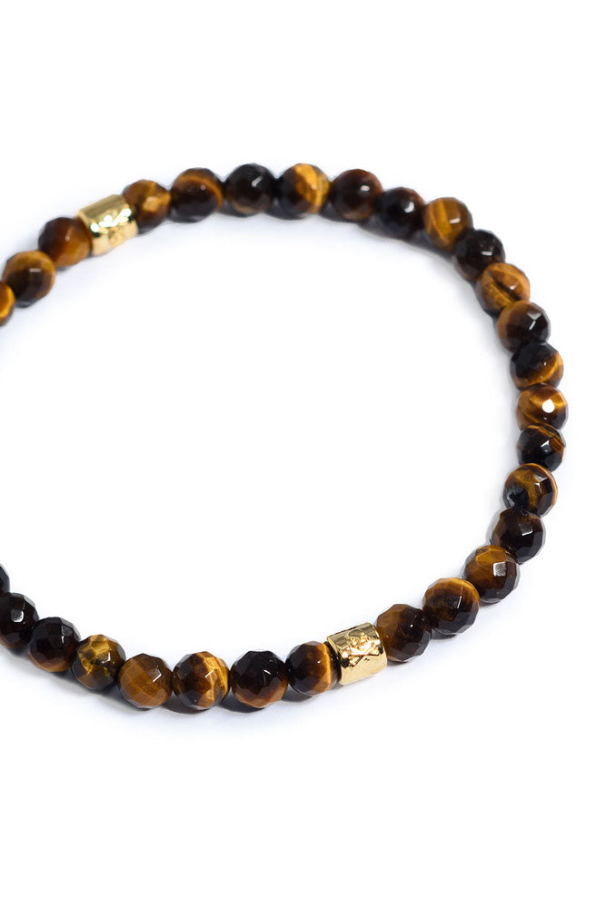 Mastermind World tiger eye beaded bracelet