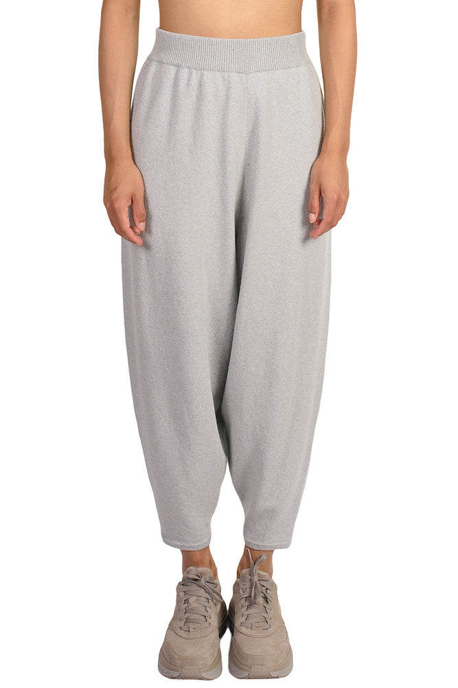 Monica Cordera Pearl Blue Knit Pants