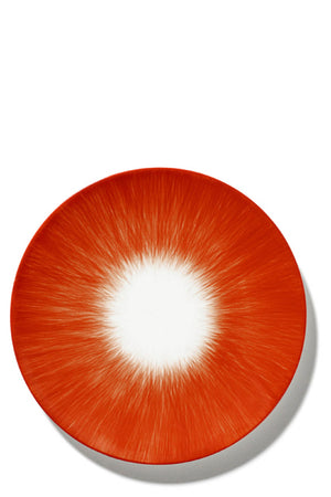 Ann Demeulemeester x Serax Off-White Red Plate
