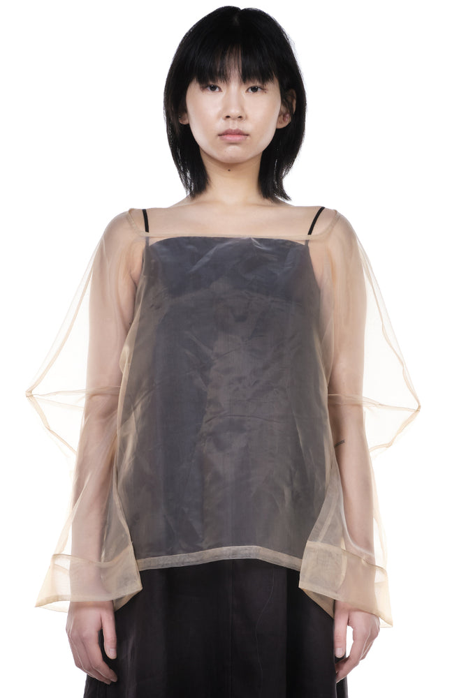  Peng Tai Structured Top Almond