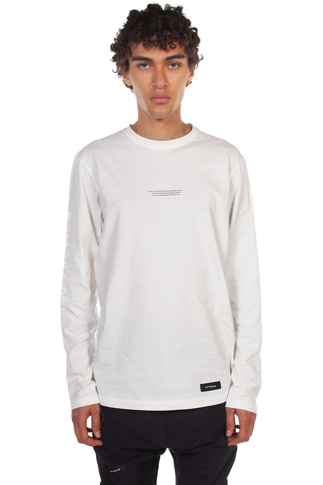 Tobias Birk Nielsen Off White Long Sleeves T-Shirt 
