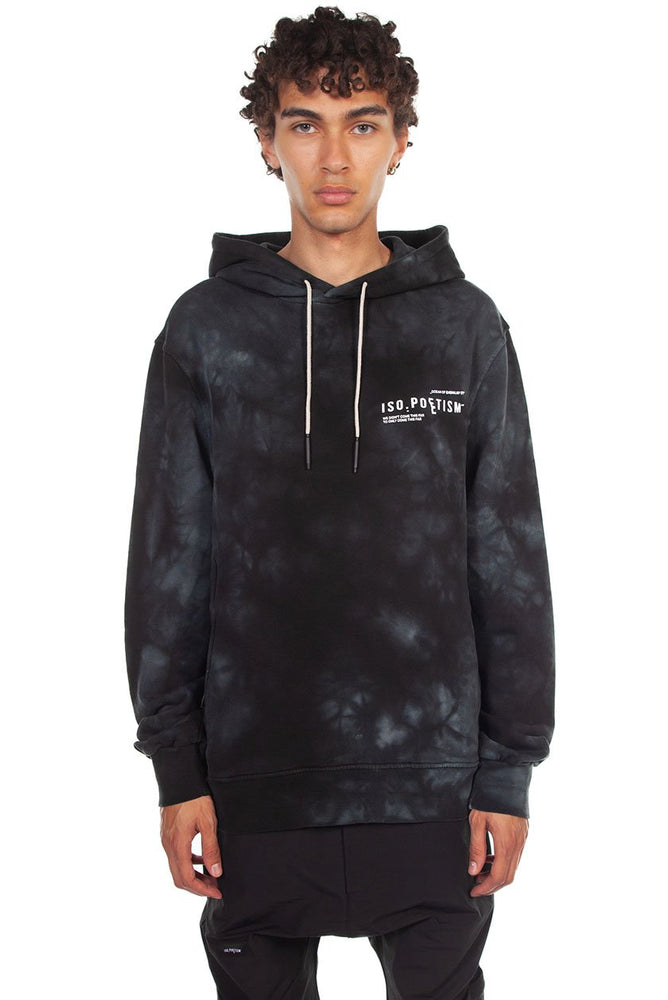 Tobias Birk Nielsen Tie Dye Hoodie Black