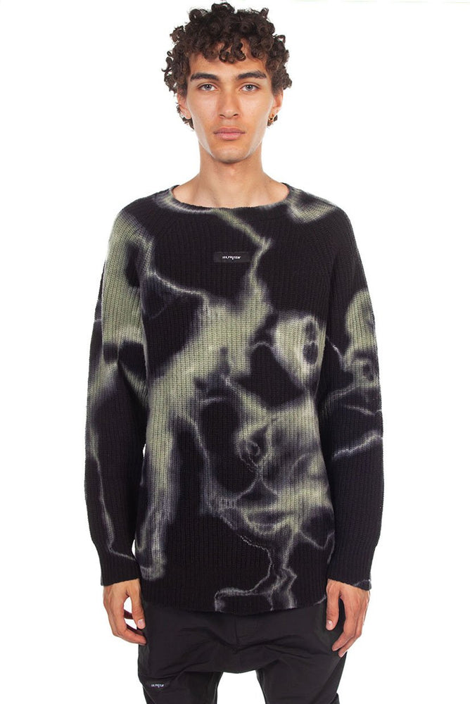 Tobias Birk Nielsen Tie Dye Knitted Sweater