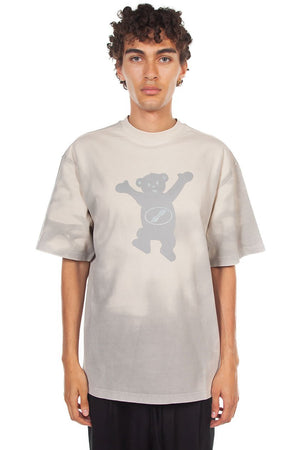 We11done Ivory Termo Sensitive Teddy T-shirt 