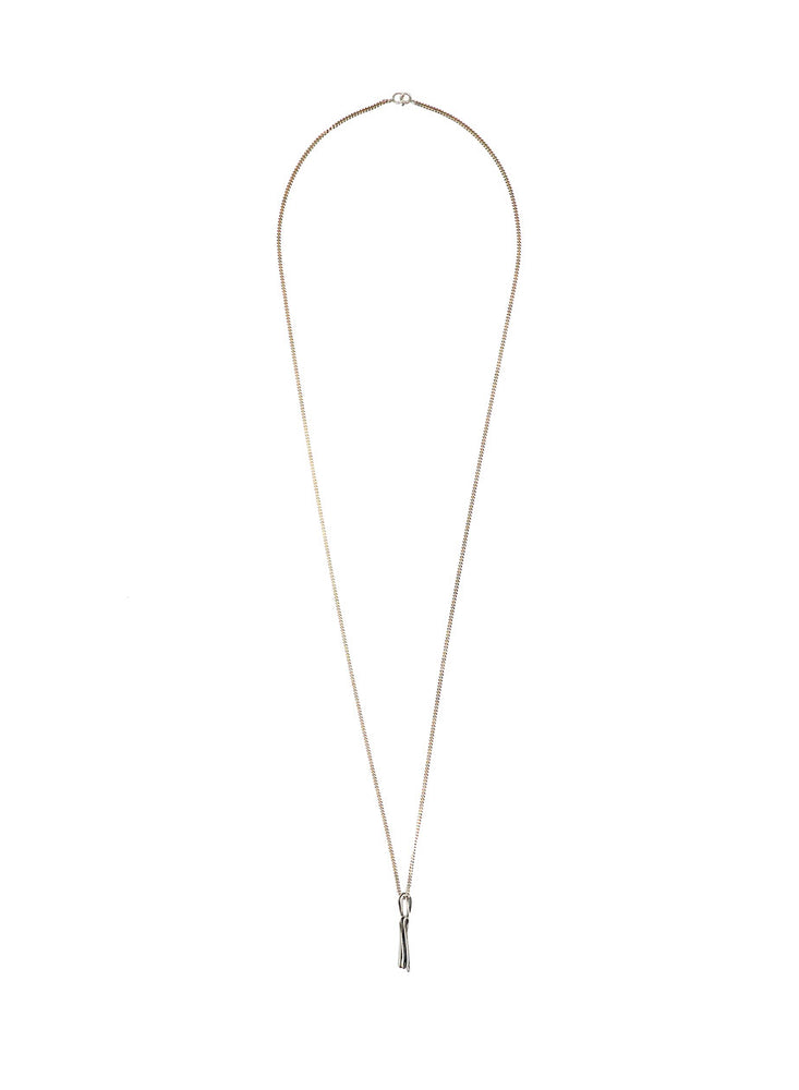 Yen Silver Wire Necklace